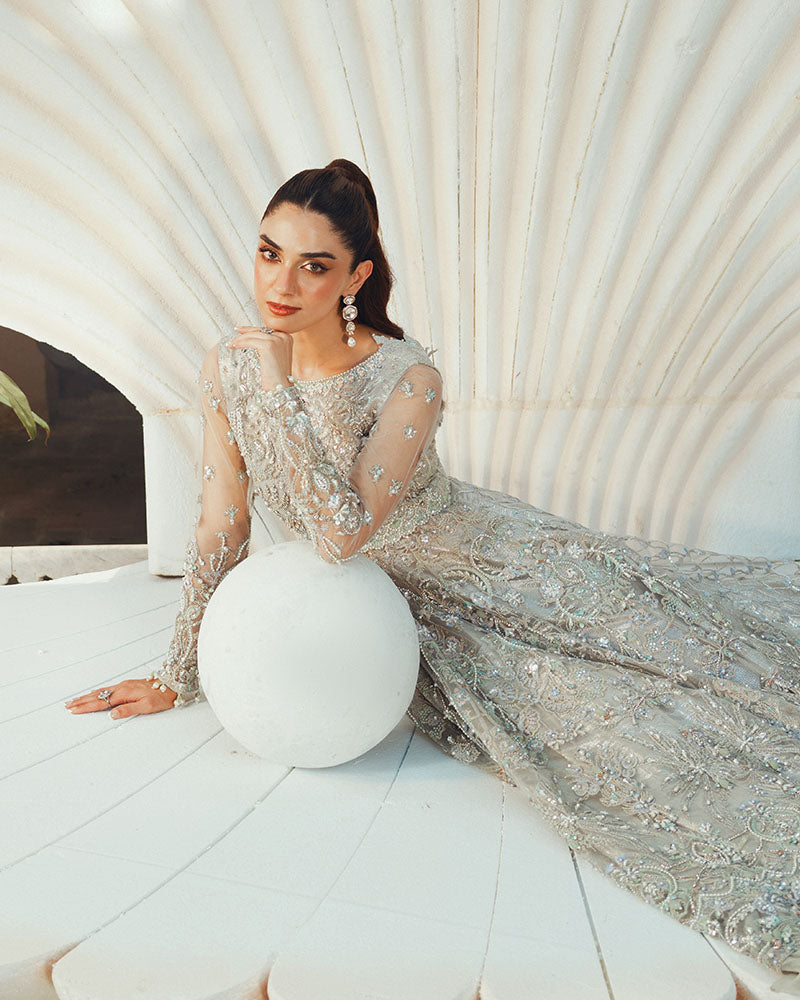 Ain | Naulakha Wedding Festive 24 | AR-138 CRYSTAL by Ain - Designer Dress - Type: Ladies Clothes - Available at Sana Yasir - 100% Original