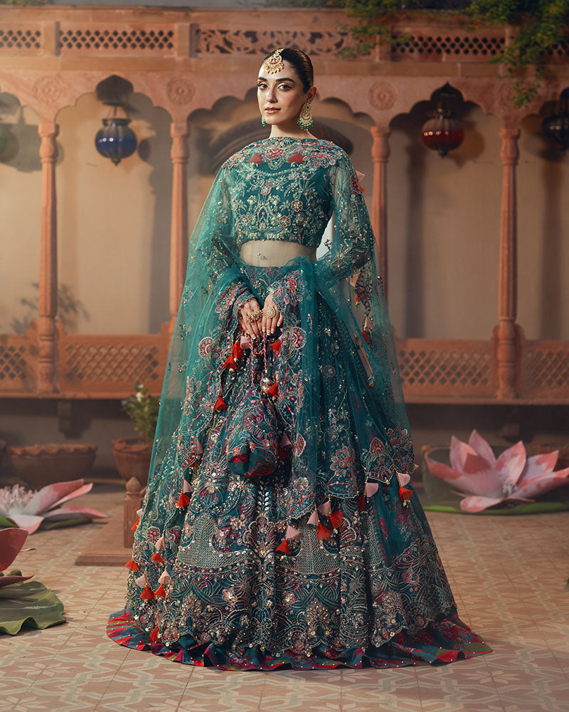 Ain | Naulakha Wedding Festive 24 | AR-139 RUNG by Ain - Designer Dress - Type: Ladies Clothes - Available at Sana Yasir - 100% Original