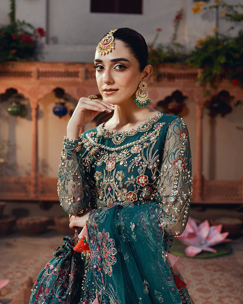 Ain | Naulakha Wedding Festive 24 | AR-139 RUNG by Ain - Designer Dress - Type: Ladies Clothes - Available at Sana Yasir - 100% Original