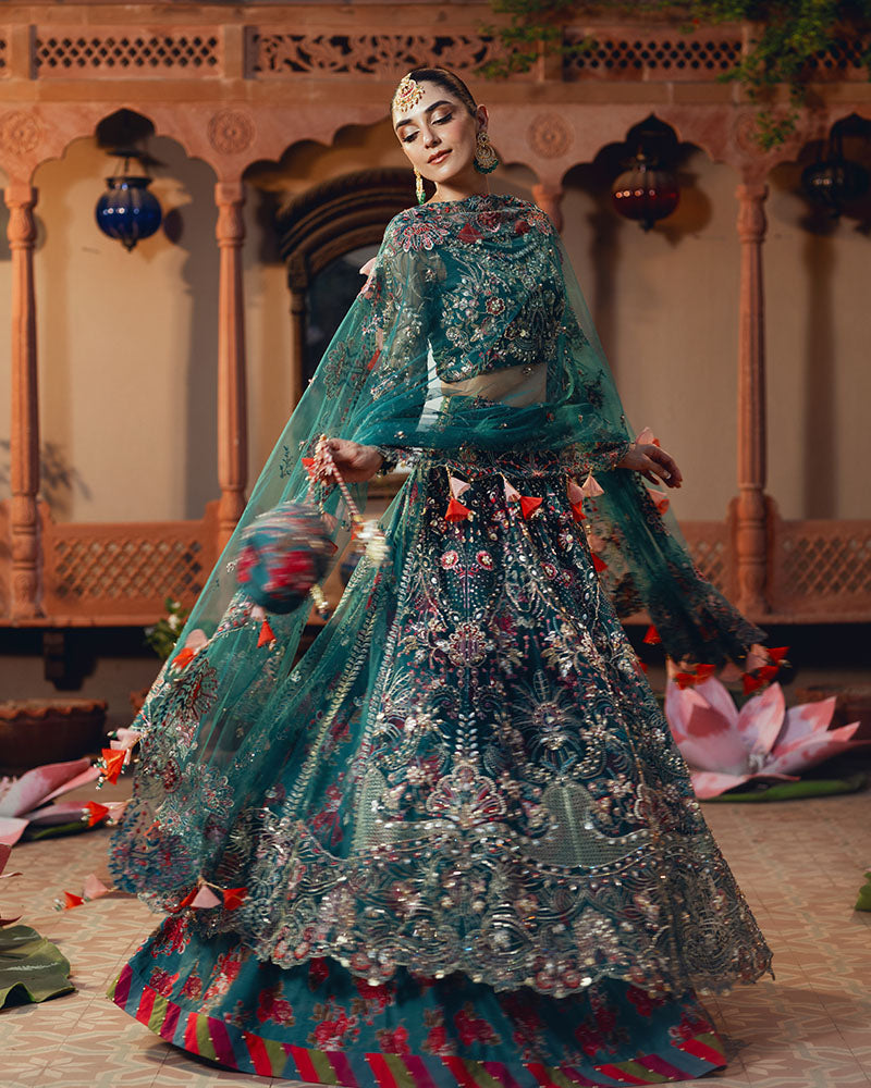 Ain | Naulakha Wedding Festive 24 | AR-139 RUNG by Ain - Designer Dress - Type: Ladies Clothes - Available at Sana Yasir - 100% Original