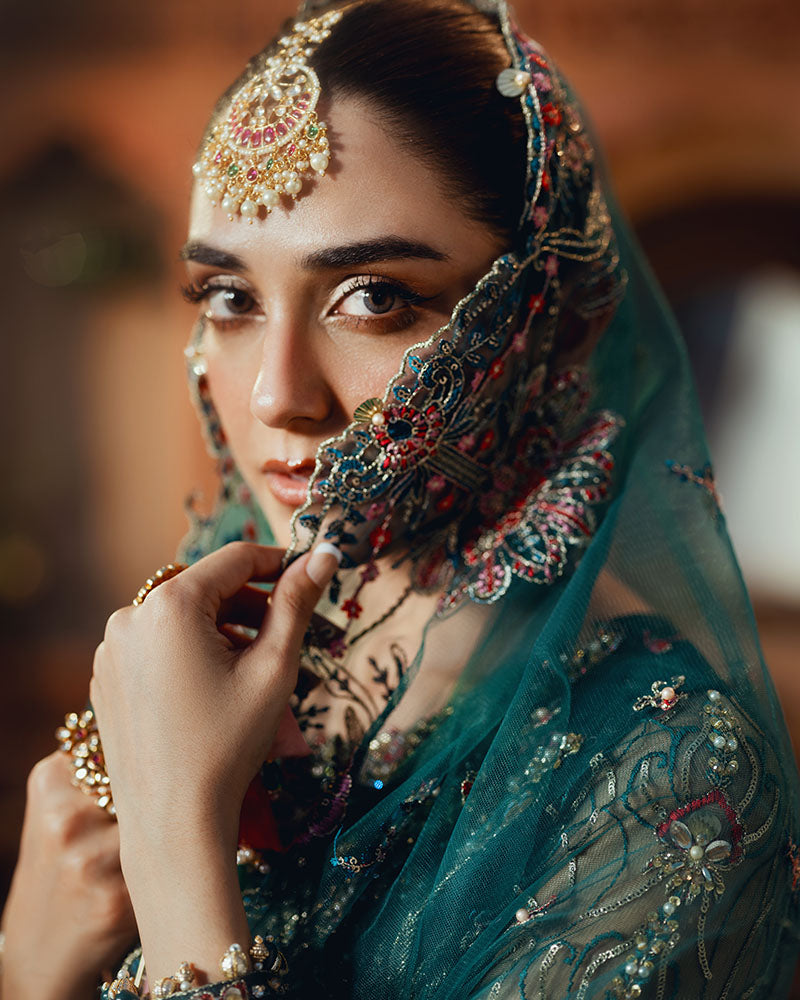 Ain | Naulakha Wedding Festive 24 | AR-139 RUNG by Ain - Designer Dress - Type: Ladies Clothes - Available at Sana Yasir - 100% Original