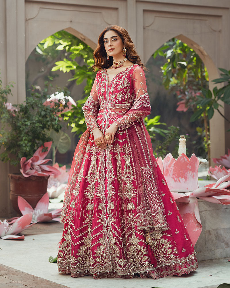 Ain | Naulakha Wedding Festive 24 | AR-140 HANNAH by Ain - Designer Dress - Type: Ladies Clothes - Available at Sana Yasir - 100% Original