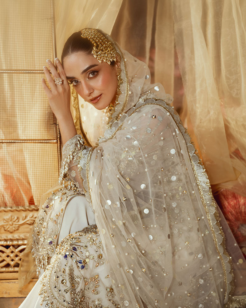 Ain | Naulakha Wedding Festive 24 | AR-141 UFFRAH by Ain - Designer Dress - Type: Ladies Clothes - Available at Sana Yasir - 100% Original
