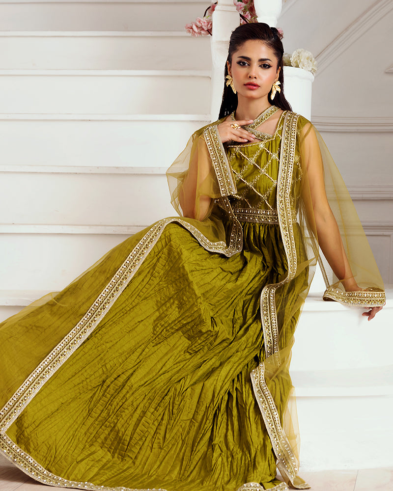 Ain | Zahra Formal Edit 25 | AN-111 by Ain - Designer Dress - Type: Ladies Clothes - Available at Sana Yasir - 100% Original