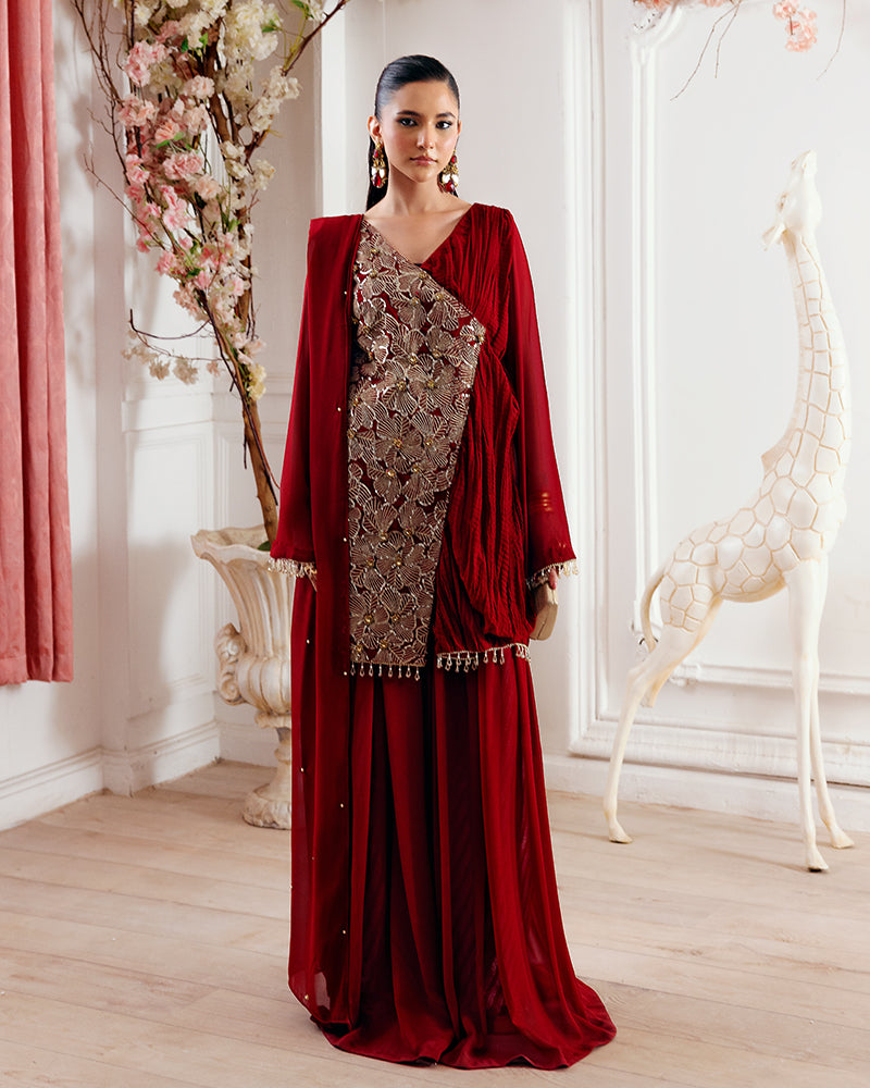 Ain | Zahra Formal Edit 25 | AN-112 by Ain - Designer Dress - Type: Ladies Clothes - Available at Sana Yasir - 100% Original