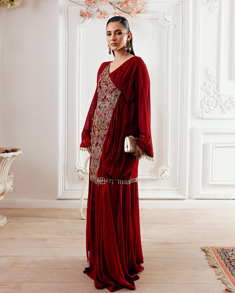 Ain | Zahra Formal Edit 25 | AN-112 by Ain - Designer Dress - Type: Ladies Clothes - Available at Sana Yasir - 100% Original
