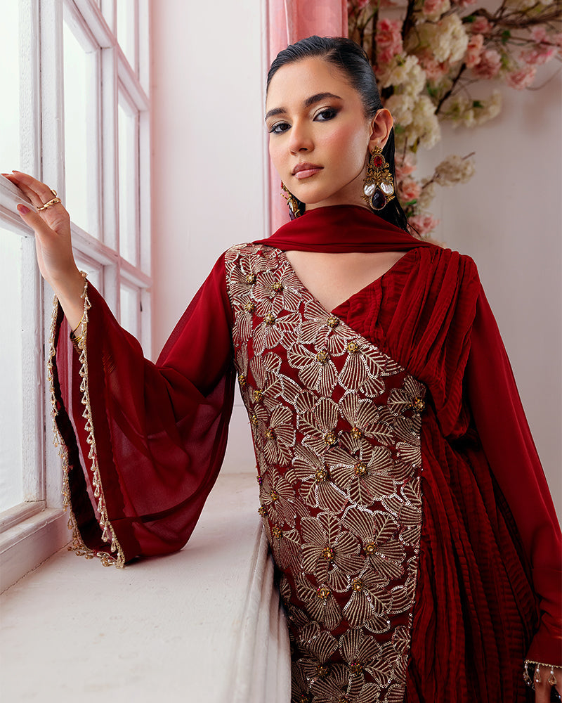 Ain | Zahra Formal Edit 25 | AN-112 by Ain - Designer Dress - Type: Ladies Clothes - Available at Sana Yasir - 100% Original