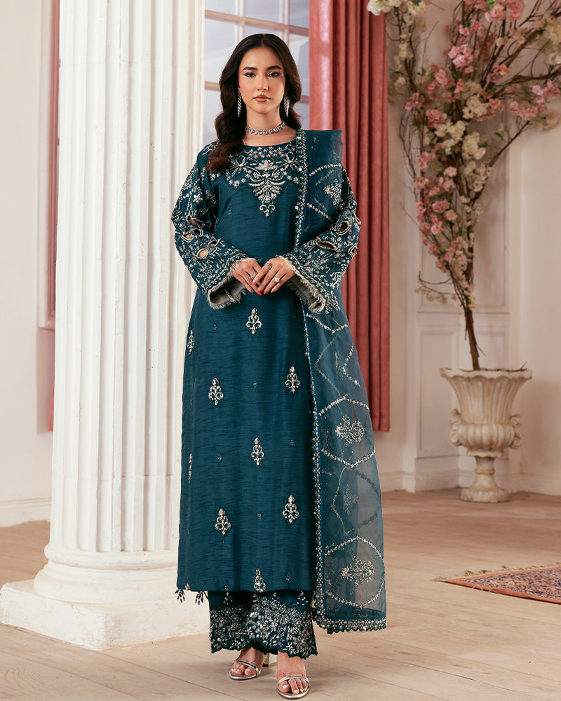 Ain | Zahra Formal Edit 25 | AN-113 by Ain - Designer Dress - Type: Ladies Clothes - Available at Sana Yasir - 100% Original