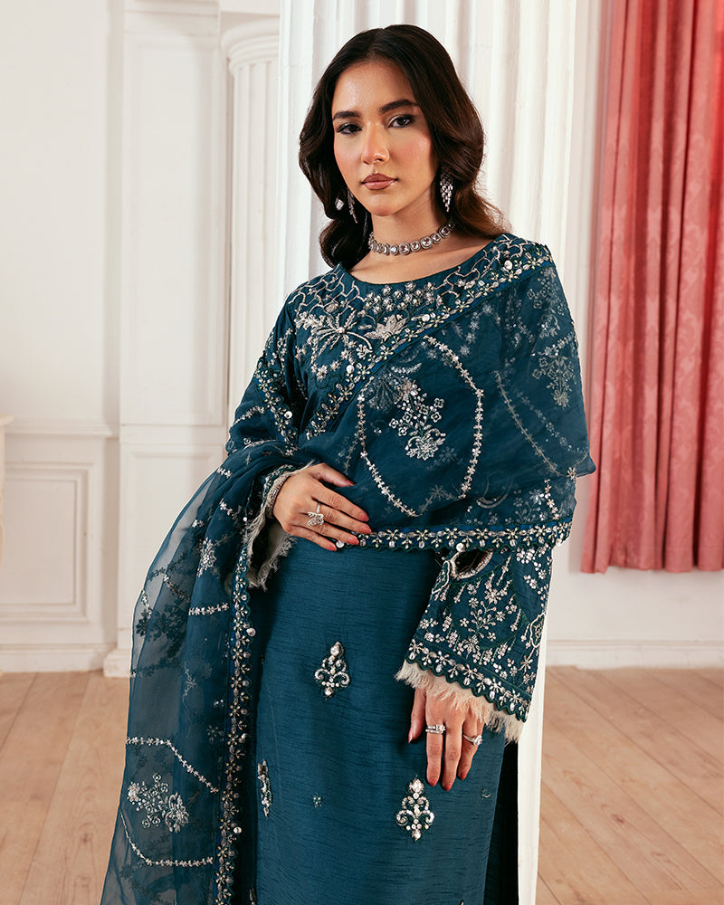 Ain | Zahra Formal Edit 25 | AN-113 by Ain - Designer Dress - Type: Ladies Clothes - Available at Sana Yasir - 100% Original