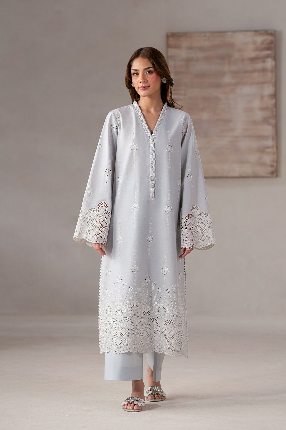Akbar Aslam | Pret Lawn | Aithra by Akbar Aslam - Designer Dress - Type: Ladies Clothes - Available at Sana Yasir - 100% Original