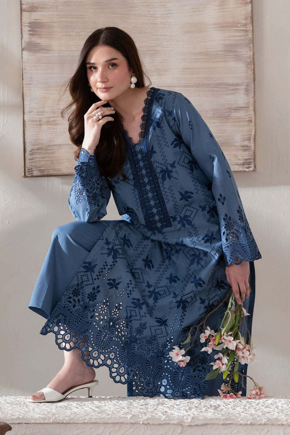 Akbar Aslam | Pret Lawn | Aven by Akbar Aslam - Designer Dress - Type: Ladies Clothes - Available at Sana Yasir - 100% Original