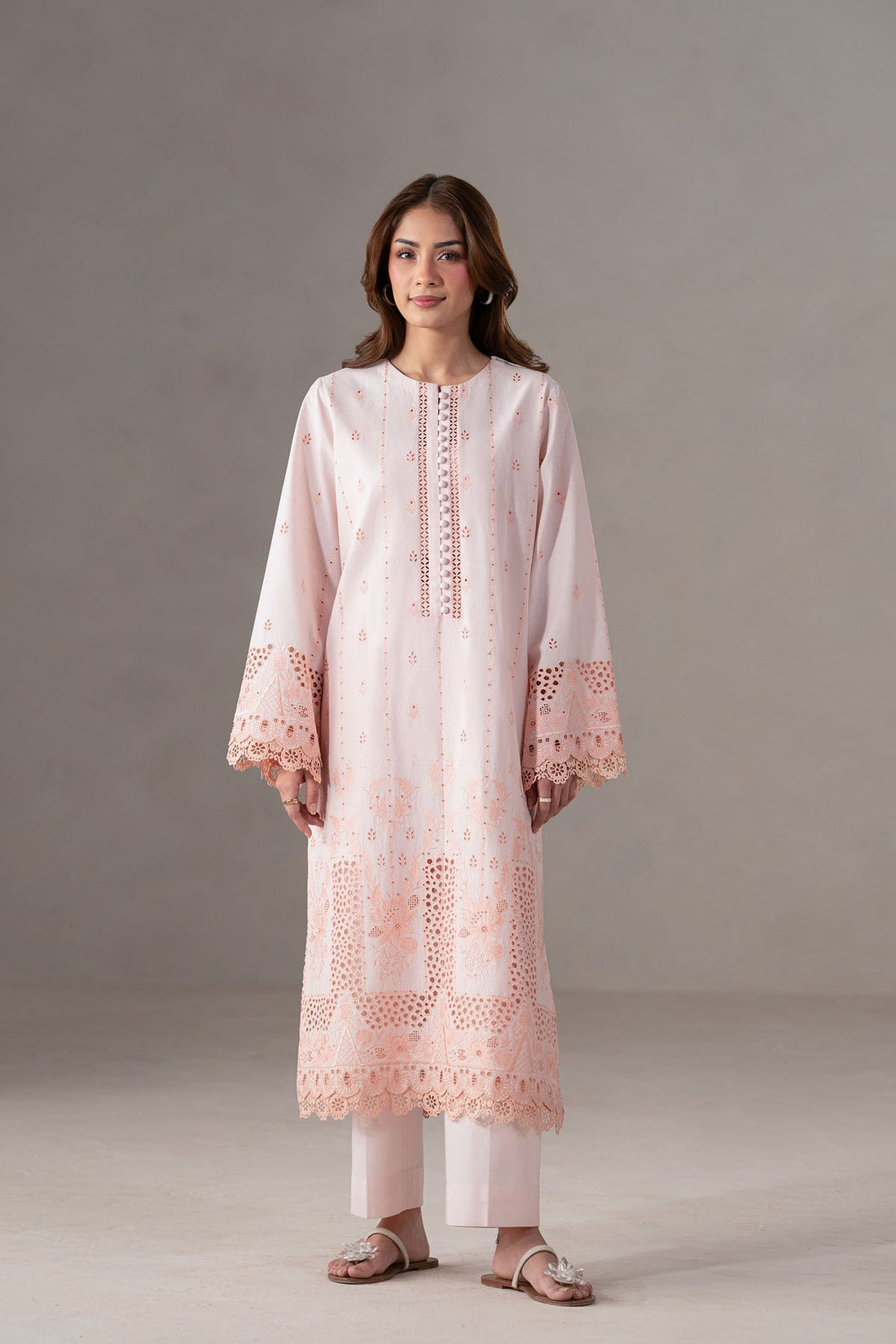 Akbar Aslam | Pret Lawn | Eloura by Akbar Aslam - Designer Dress - Type: Ladies Clothes - Available at Sana Yasir - 100% Original