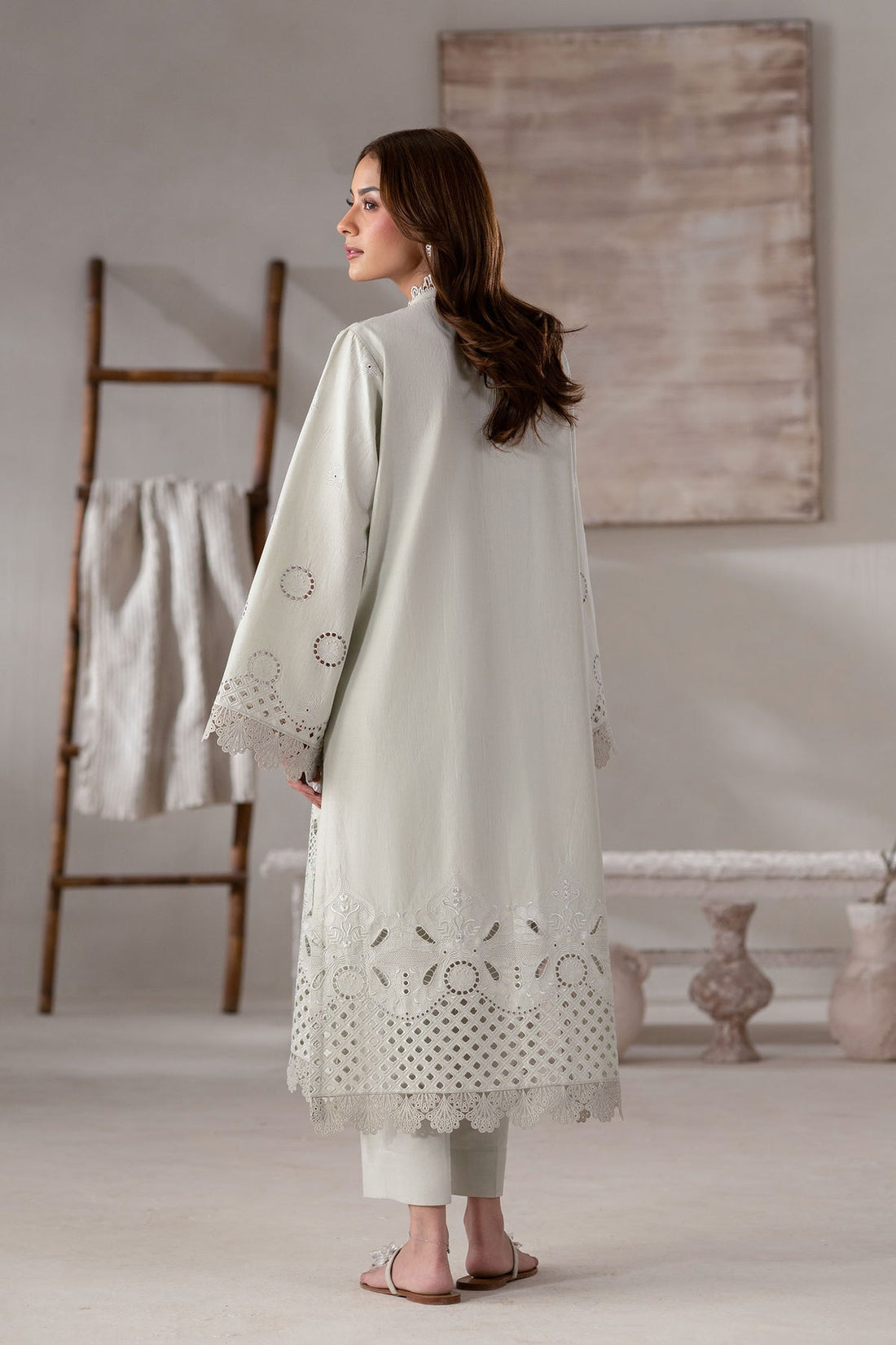 Akbar Aslam | Pret Lawn | Eyla by Akbar Aslam - Designer Dress - Type: Ladies Clothes - Available at Sana Yasir - 100% Original