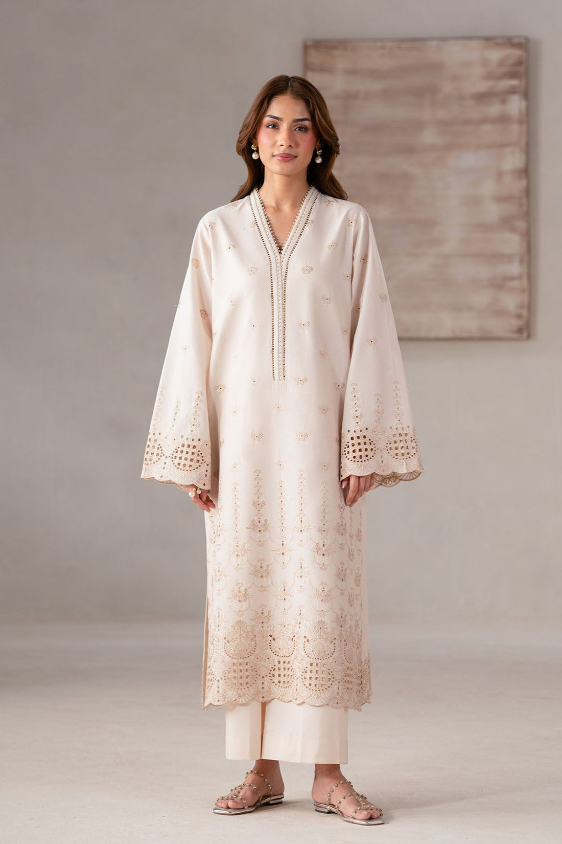 Akbar Aslam | Pret Lawn | Ivra by Akbar Aslam - Designer Dress - Type: Ladies Clothes - Available at Sana Yasir - 100% Original