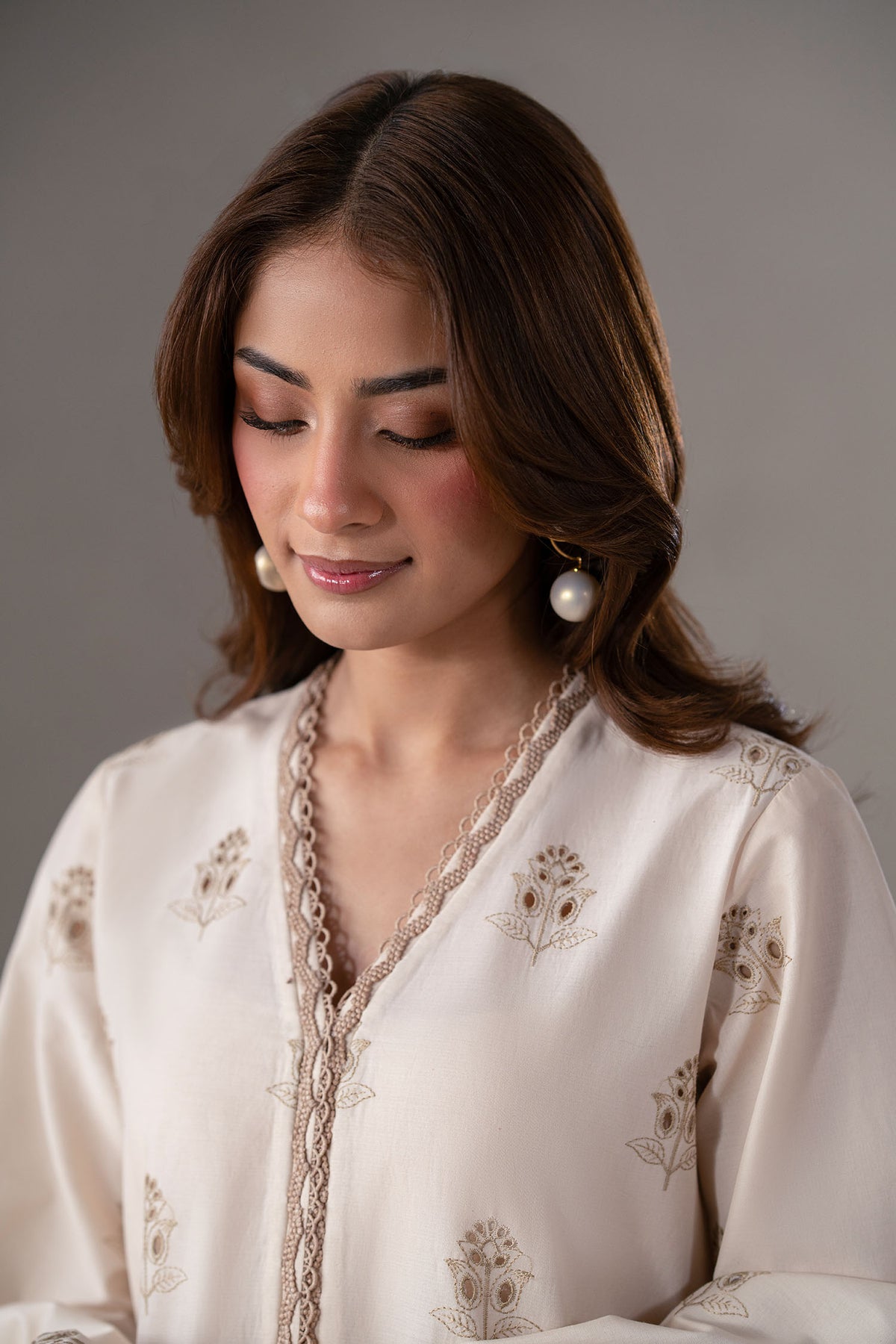 Akbar Aslam | Pret Lawn | Lunel by Akbar Aslam - Designer Dress - Type: Ladies Clothes - Available at Sana Yasir - 100% Original
