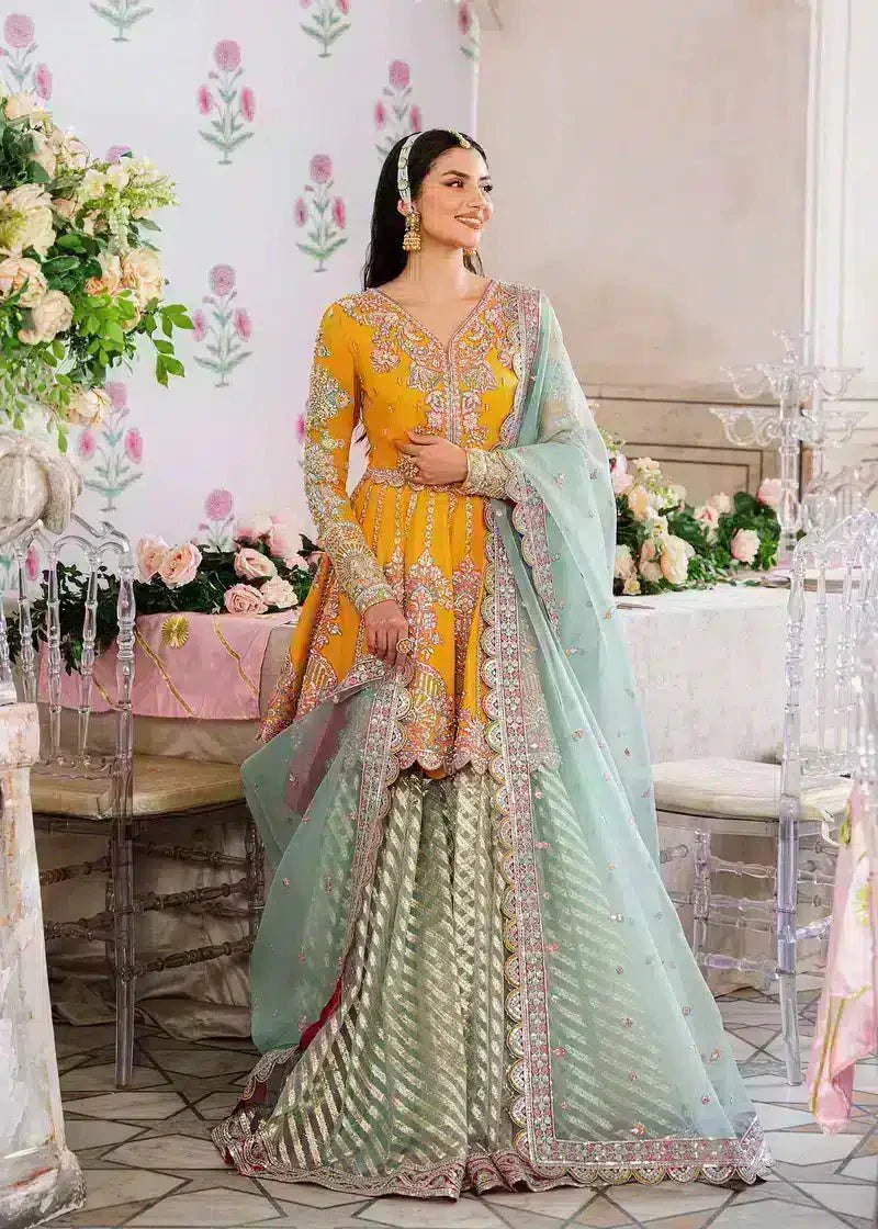 Akbar Aslam | Shadmani Luxury Formals 23 | Dilaab by Akbar Aslam - Designer Dress - Type: Bridal - Available at Sana Yasir - 100% Original