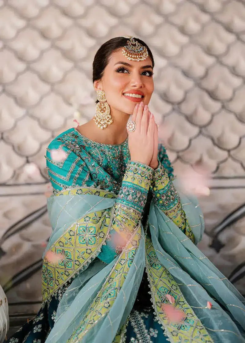 Akbar Aslam | Shadmani Luxury Formals 23 | Eshana by Akbar Aslam - Designer Dress - Type: Bridal - Available at Sana Yasir - 100% Original
