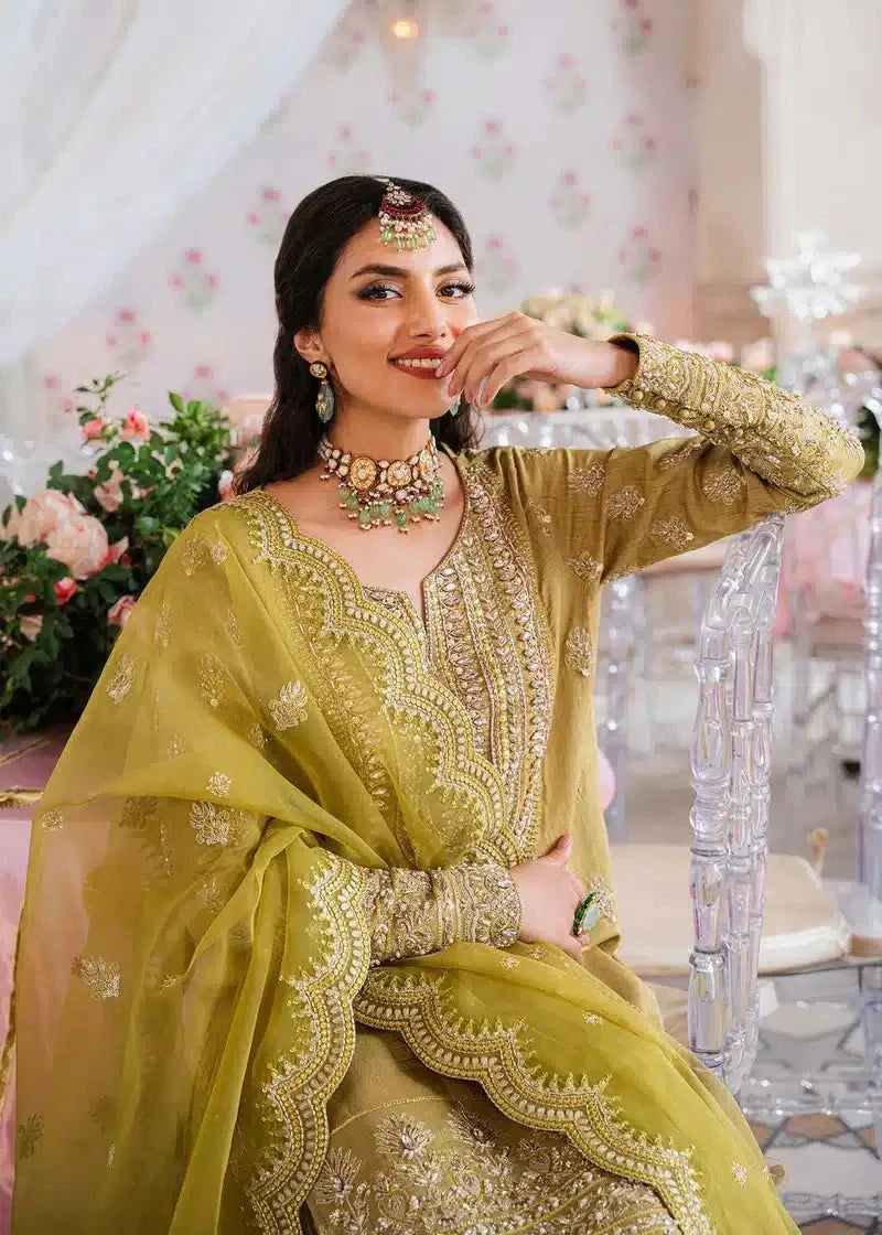 Akbar Aslam | Shadmani Luxury Formals 23 | Meharzad by Akbar Aslam - Designer Dress - Type: Bridal - Available at Sana Yasir - 100% Original