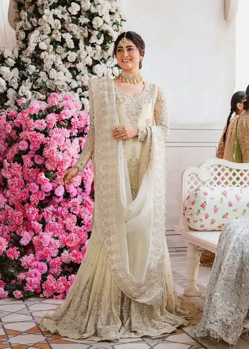 Akbar Aslam | Shadmani Luxury Formals 23 | Nahla by Akbar Aslam - Designer Dress - Type: Bridal - Available at Sana Yasir - 100% Original