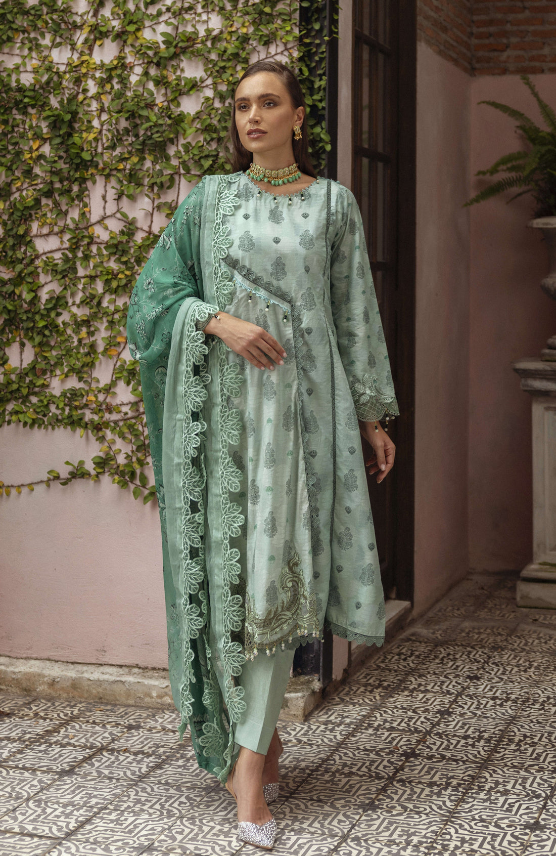 Al Zohaib | Sunshine Bloom | ALZ-01 by Alzohaib - Designer Dress - Type: Ladies Clothes - Available at Sana Yasir - 100% Original