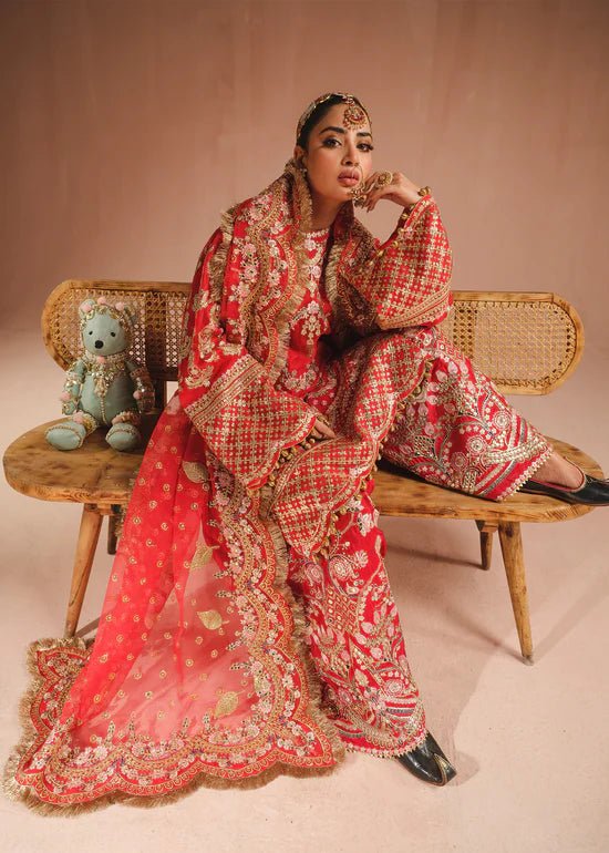 Ali Xeeshan | Prime Time Formals | Iktara by Ali Xeeshan - Designer Dress - Type: Bridal - Available at Sana Yasir - 100% Original