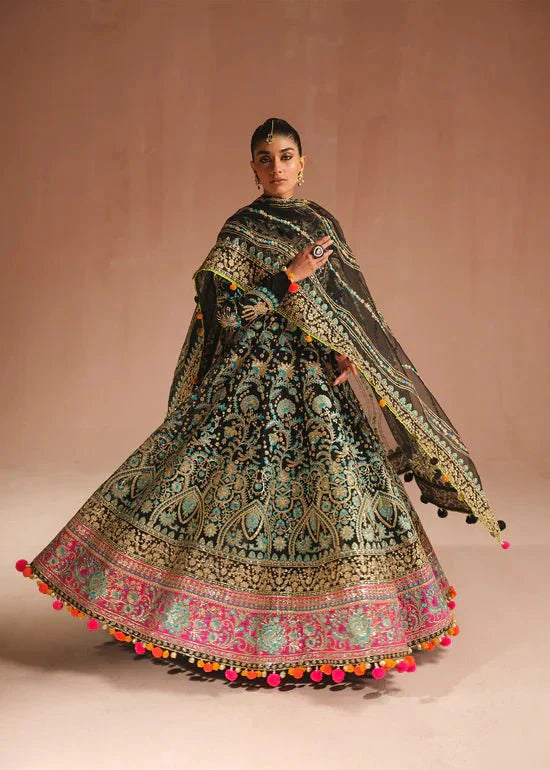 Ali Xeeshan | Prime Time Formals | Raag by Ali Xeeshan - Designer Dress - Type: Bridal - Available at Sana Yasir - 100% Original