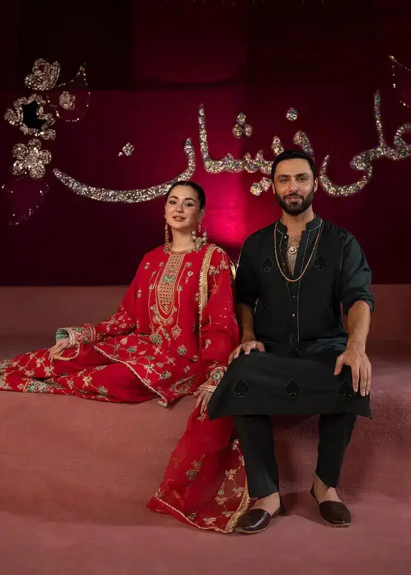 Ali Xesshan | Bhaag Lagay Rain | AANARI LP-011 by Ali Xeeshan - Designer Dress - Type: Formal - Available at Sana Yasir - 100% Original