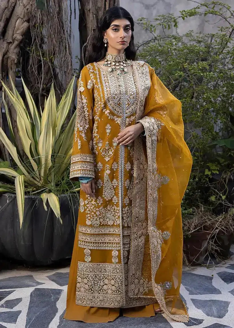 Ali Xesshan | Bhaag Lagay Rain | AMBER LP-015 by Ali Xeeshan - Designer Dress - Type: Formal - Available at Sana Yasir - 100% Original