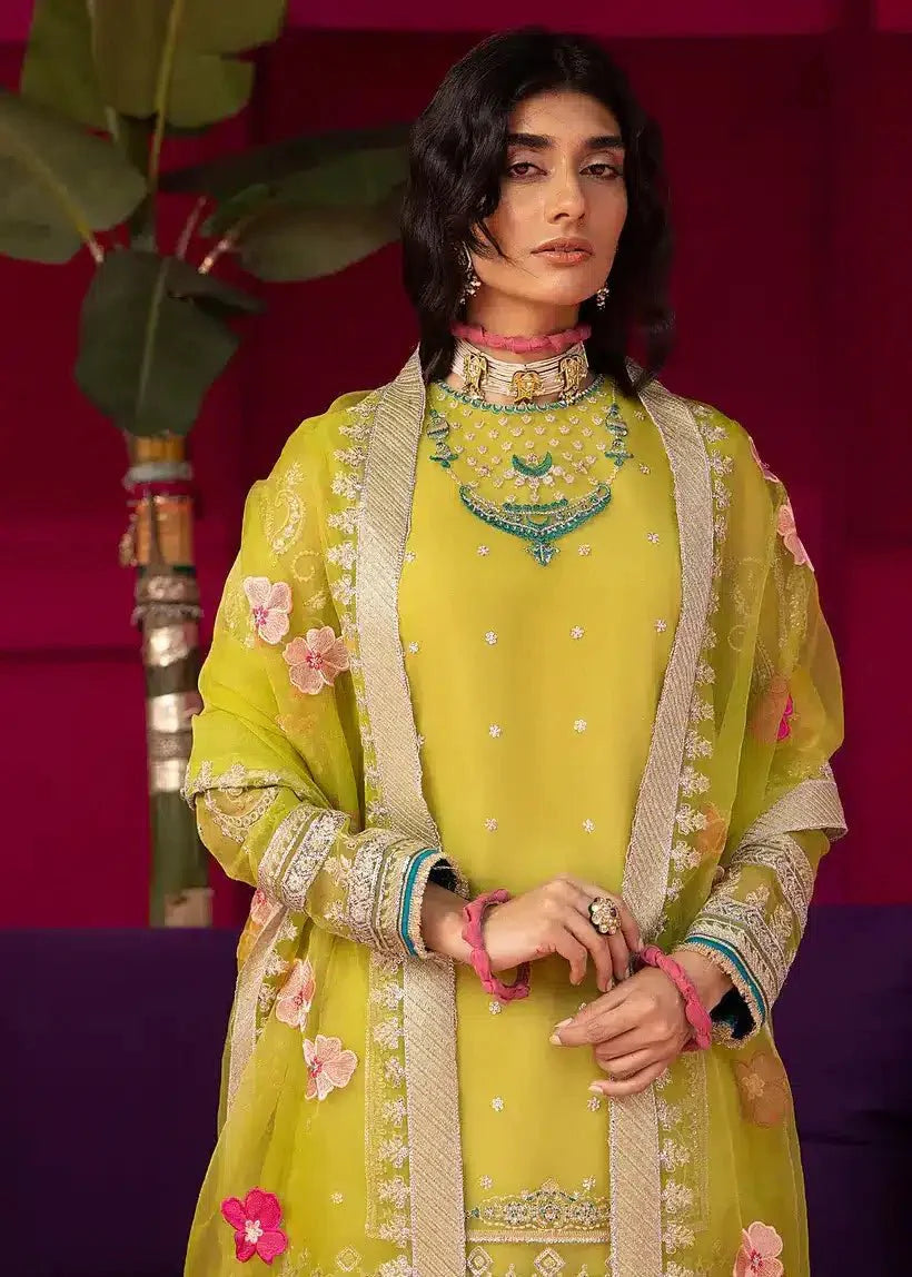 Ali Xesshan | Bhaag Lagay Rain | ANGORI BAGH LP-010 by Ali Xeeshan - Designer Dress - Type: Formal - Available at Sana Yasir - 100% Original