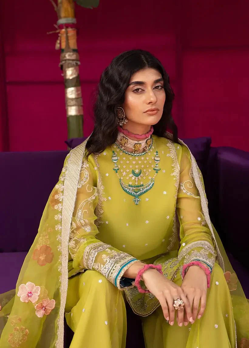 Ali Xesshan | Bhaag Lagay Rain | ANGORI BAGH LP-010 by Ali Xeeshan - Designer Dress - Type: Formal - Available at Sana Yasir - 100% Original