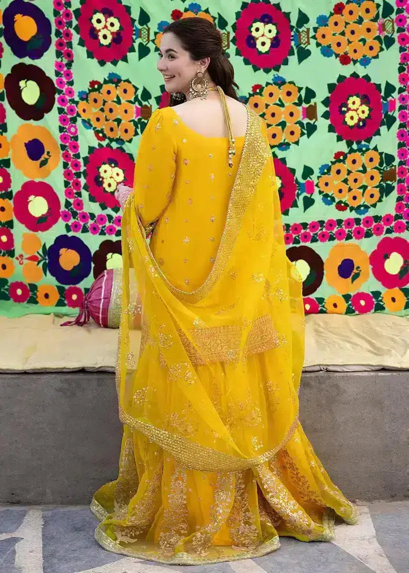 Ali Xesshan | Bhaag Lagay Rain | BUTTERCUP LP-003 by Ali Xeeshan - Designer Dress - Type: Formal - Available at Sana Yasir - 100% Original