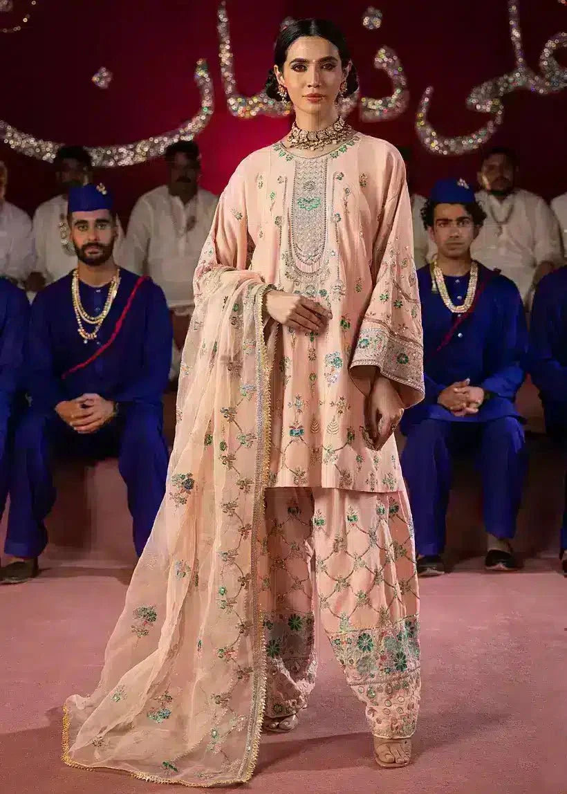 Ali Xesshan | Bhaag Lagay Rain | DAHLIA LP-009 by Ali Xeeshan - Designer Dress - Type: Formal - Available at Sana Yasir - 100% Original