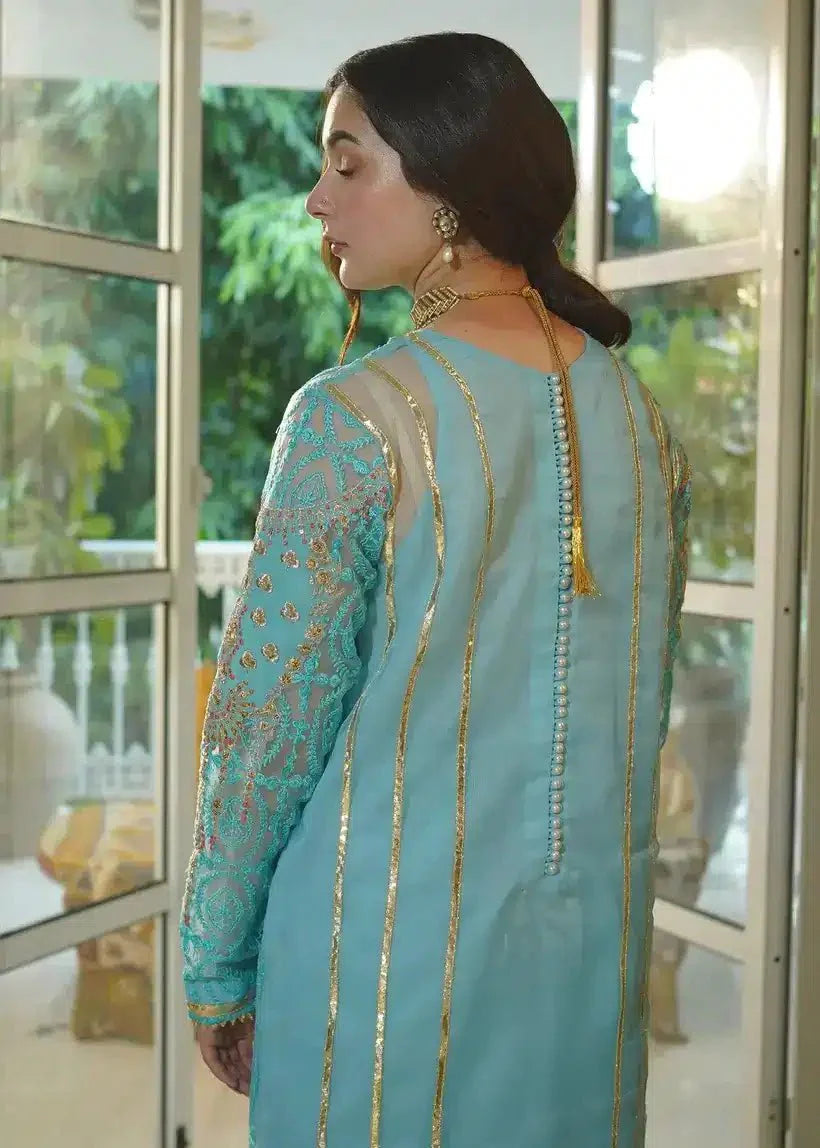 Ali Xesshan | Bhaag Lagay Rain | OCEAN LP-017 by Ali Xeeshan - Designer Dress - Type: Formal - Available at Sana Yasir - 100% Original