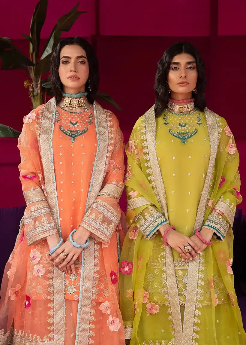 Ali Xesshan | Bhaag Lagay Rain | SUMMER LP-012 by Ali Xeeshan - Designer Dress - Type: Formal - Available at Sana Yasir - 100% Original