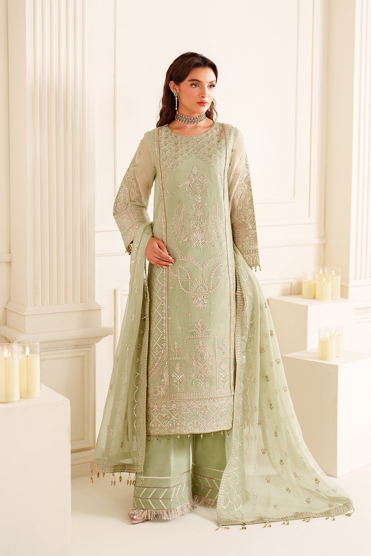 Alizeh | Dua Formals 24 | AF-DUA-3024-Reet by Alizeh - Designer Dress - Type: Ladies Clothes - Available at Sana Yasir - 100% Original