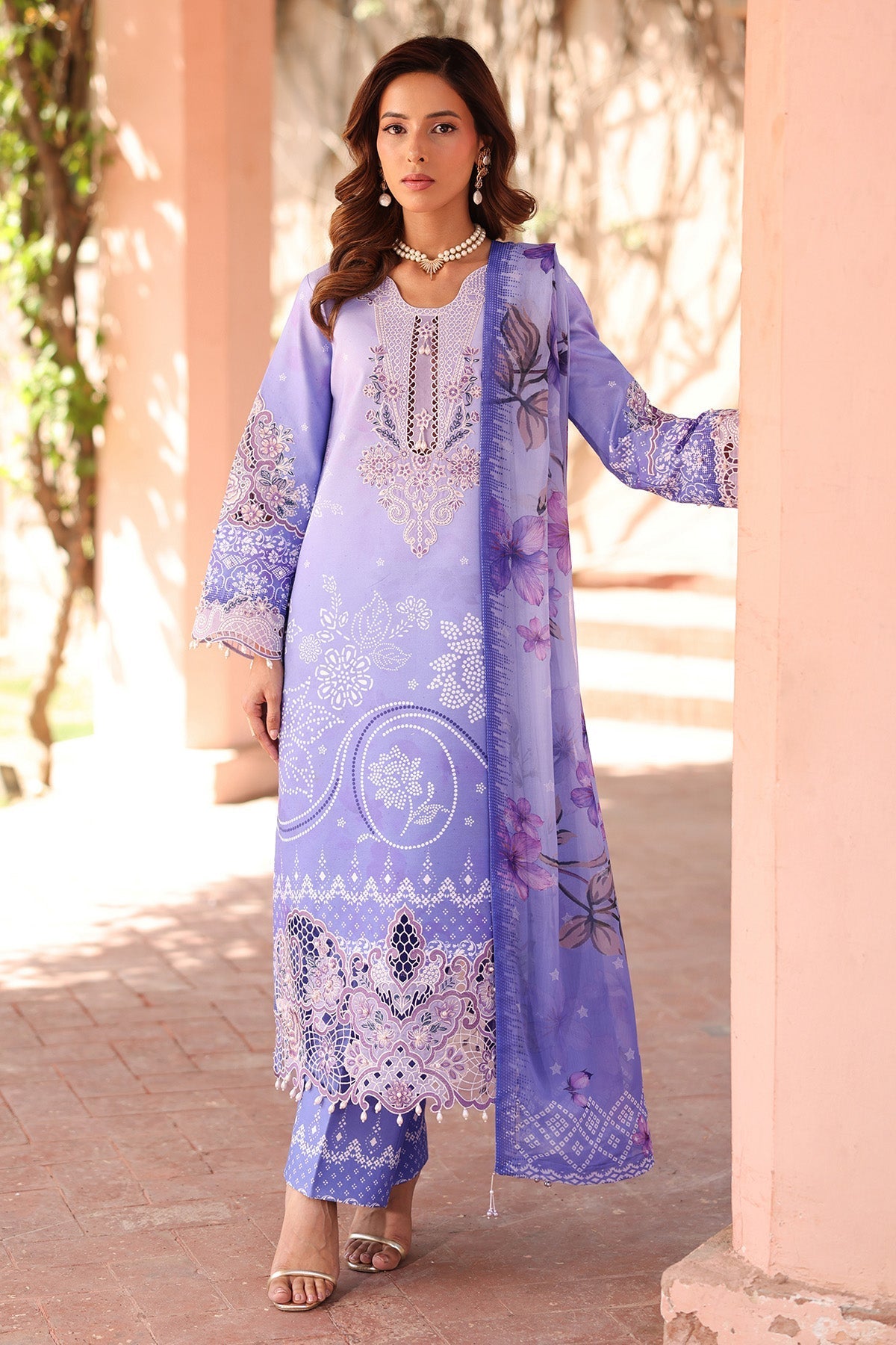 Alizeh | Embroidered Printed Festive Edit 25 | AF-EPL-7032-RHEA by Alizeh - Designer Dress - Type: Ladies Clothes - Available at Sana Yasir - 100% Original