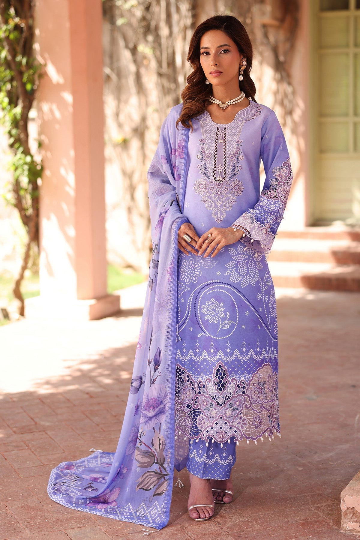 Alizeh | Embroidered Printed Festive Edit 25 | AF-EPL-7032-RHEA by Alizeh - Designer Dress - Type: Ladies Clothes - Available at Sana Yasir - 100% Original