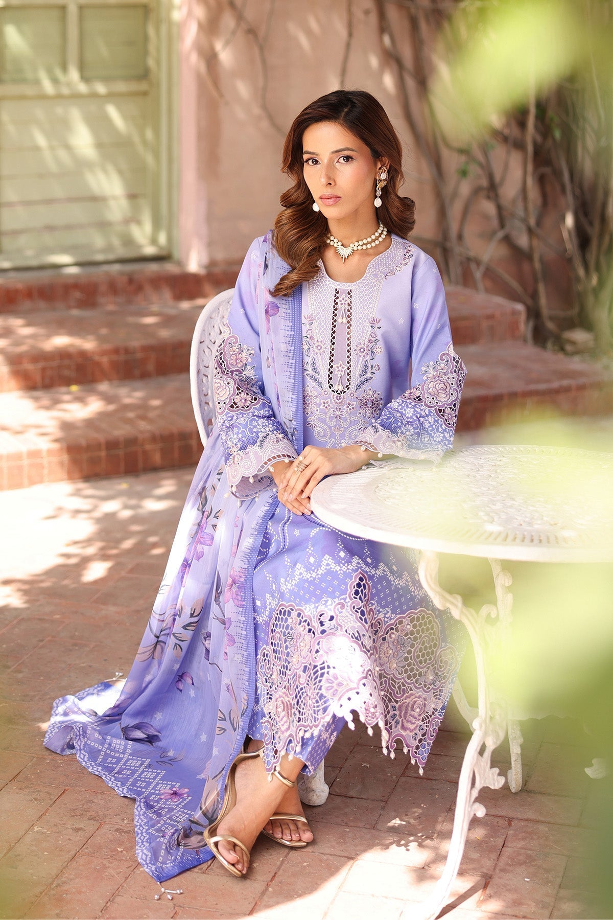 Alizeh | Embroidered Printed Festive Edit 25 | AF-EPL-7032-RHEA by Alizeh - Designer Dress - Type: Ladies Clothes - Available at Sana Yasir - 100% Original