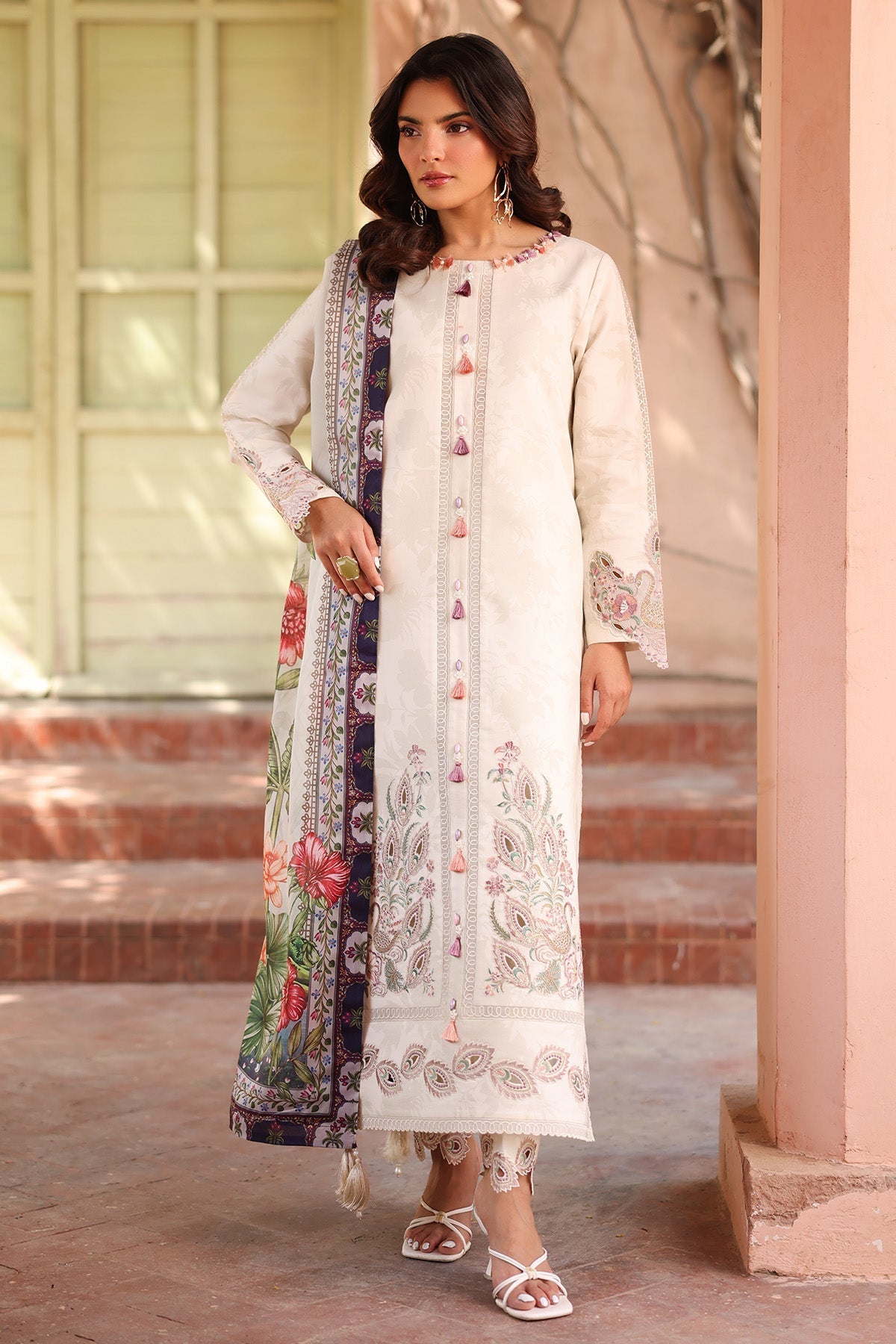 Alizeh | Embroidered Printed Festive Edit 25 | AF-EPL-7035-KARIS by Alizeh - Designer Dress - Type: Ladies Clothes - Available at Sana Yasir - 100% Original