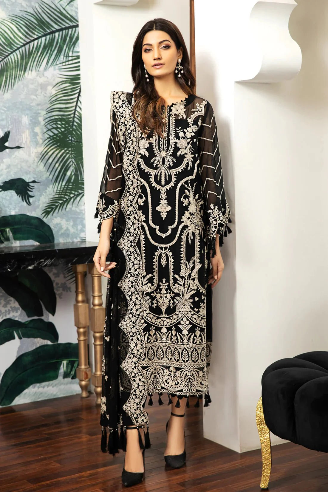 Alizeh | Formals Collection | Clara by Alizeh - Designer Dress - Type: Formal - Available at Sana Yasir - 100% Original