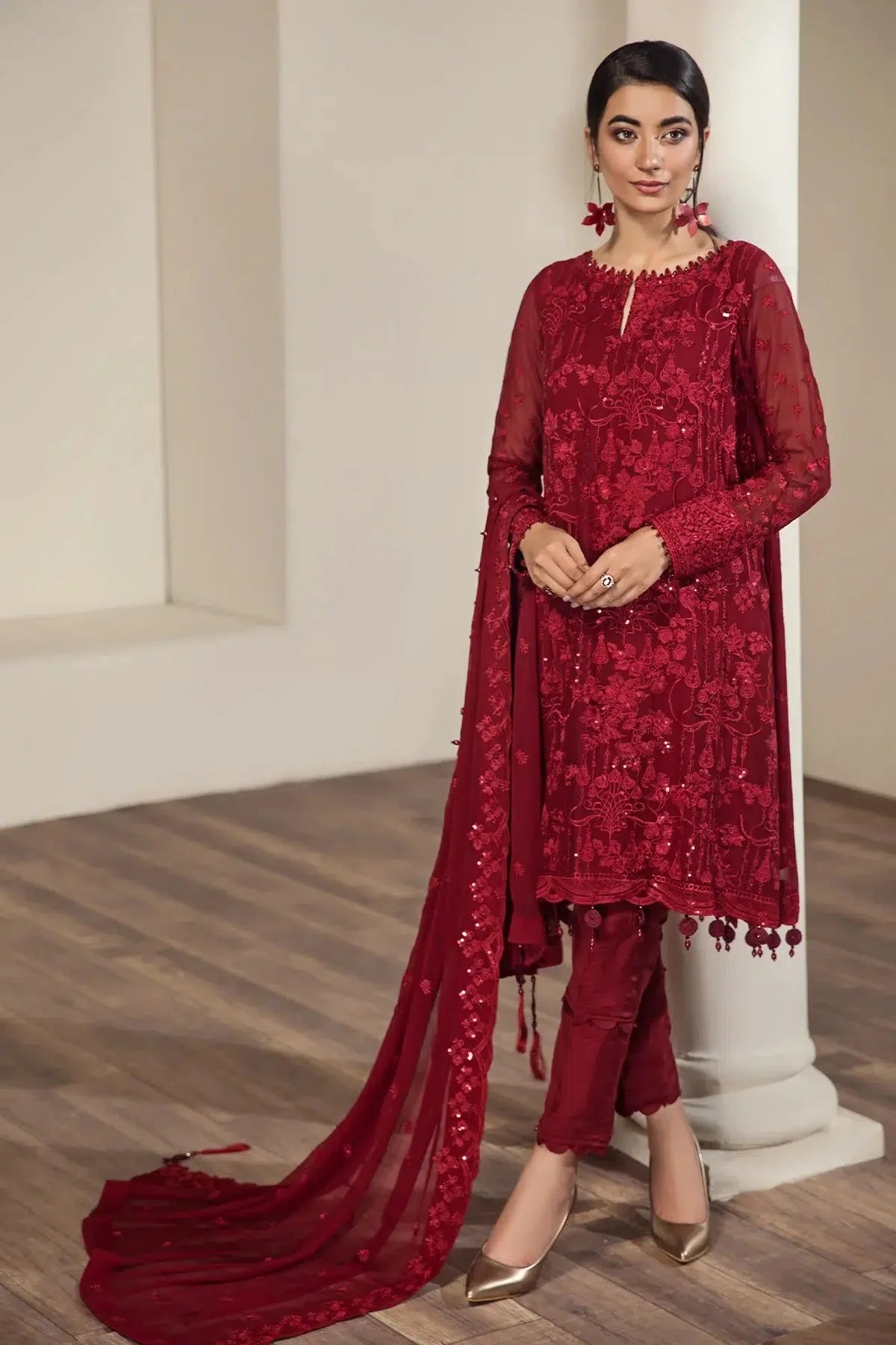 Alizeh | Formals Collection | Mashael by Alizeh - Designer Dress - Type: Formal - Available at Sana Yasir - 100% Original