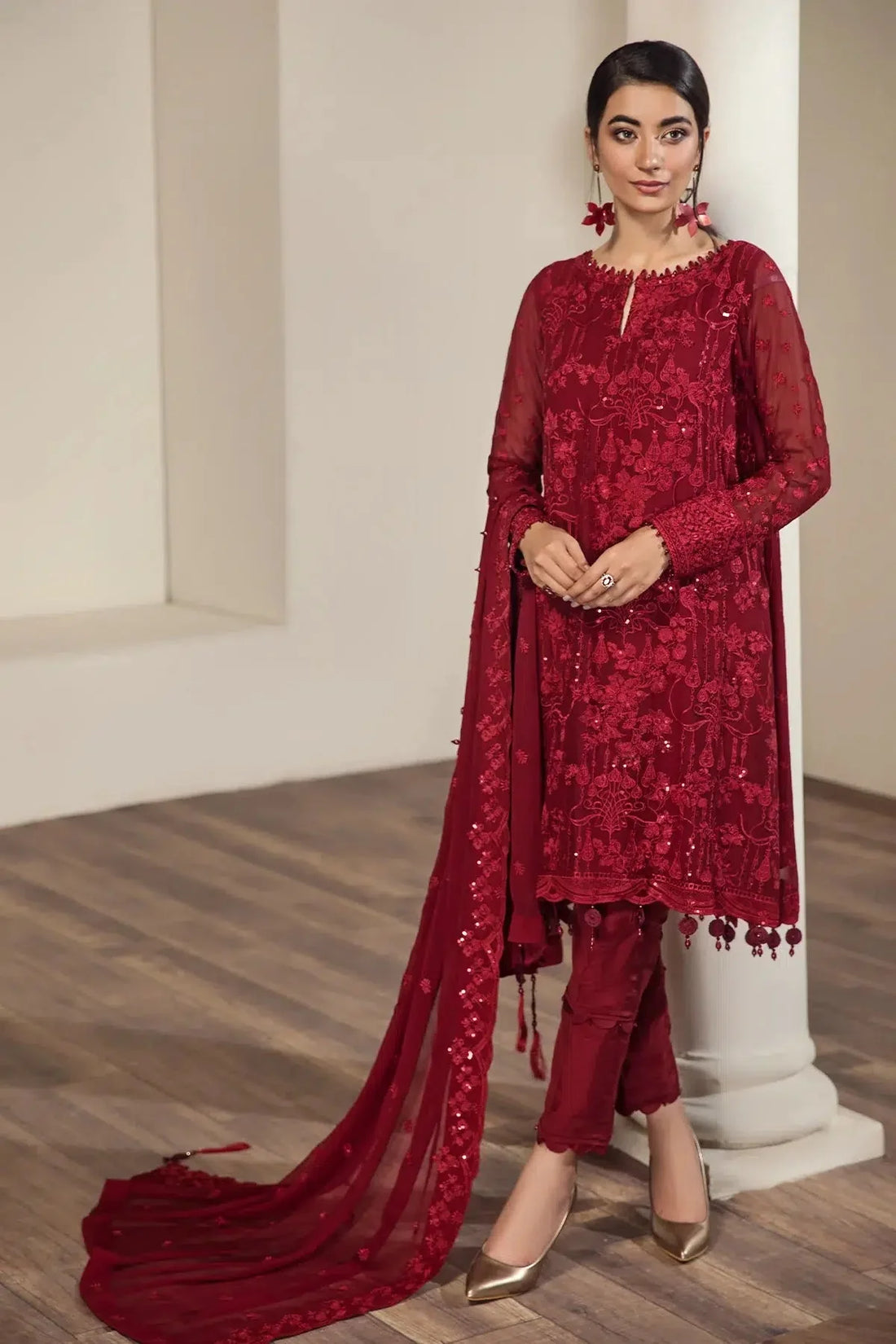 Alizeh | Formals Collection | Mashael by Alizeh - Designer Dress - Type: Formal - Available at Sana Yasir - 100% Original