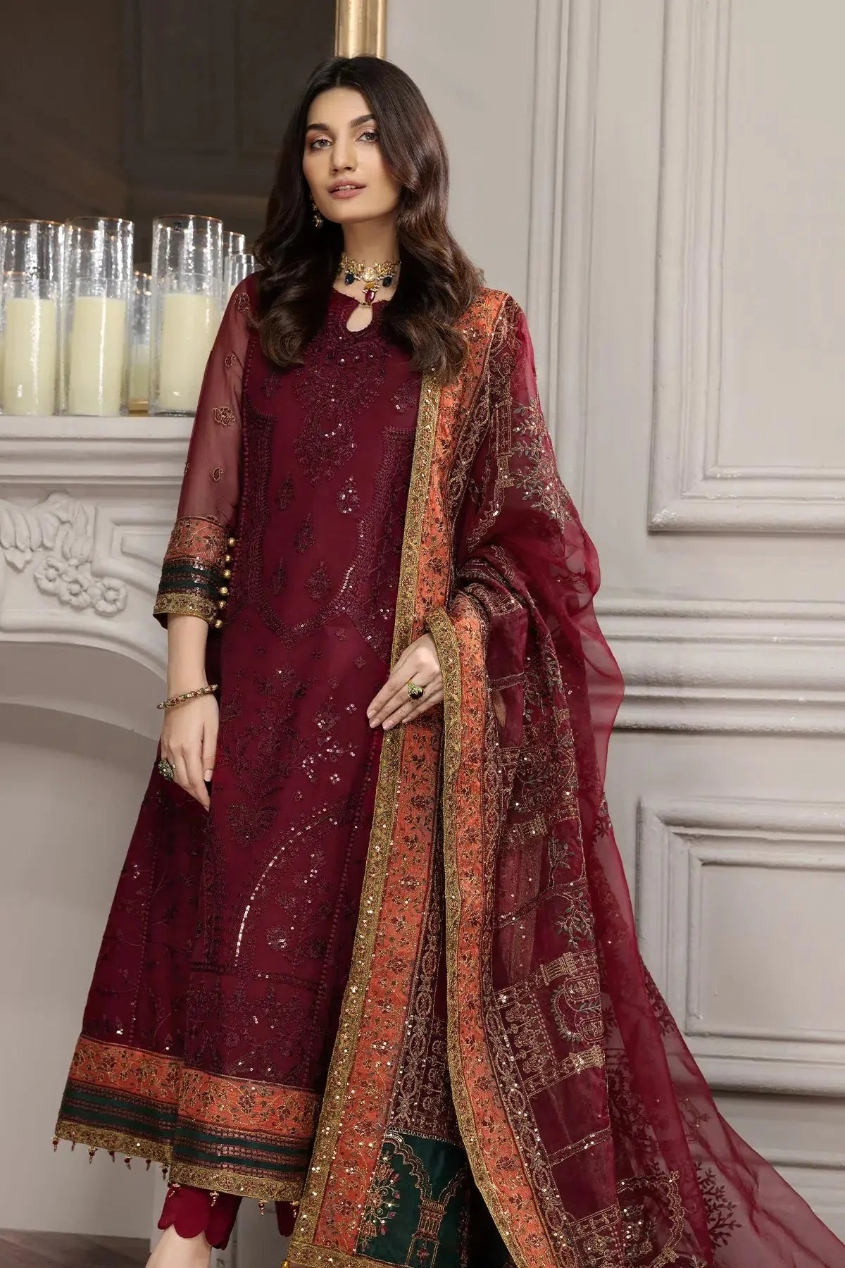 Alizeh | Formals Collection | Mehlika by Alizeh - Designer Dress - Type: Formal - Available at Sana Yasir - 100% Original