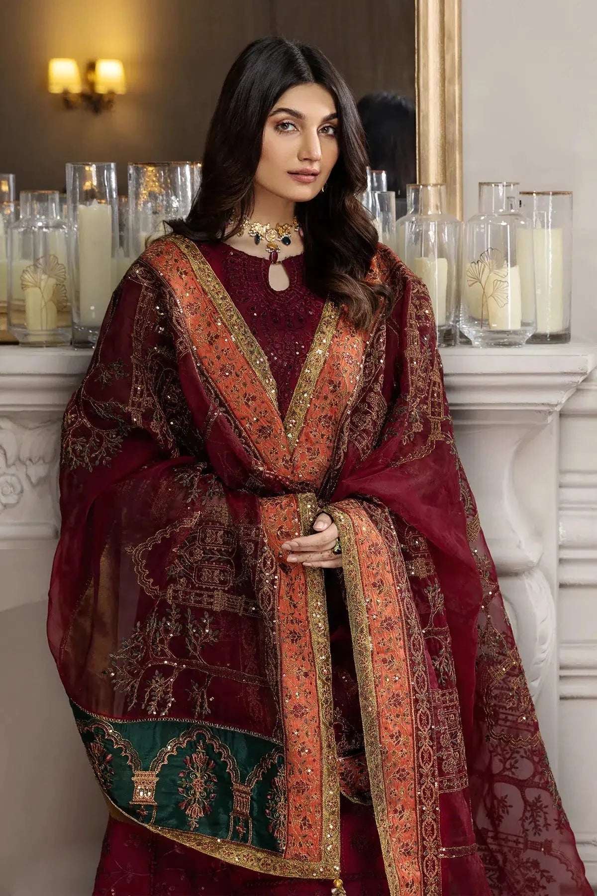 Alizeh | Formals Collection | Mehlika by Alizeh - Designer Dress - Type: Formal - Available at Sana Yasir - 100% Original