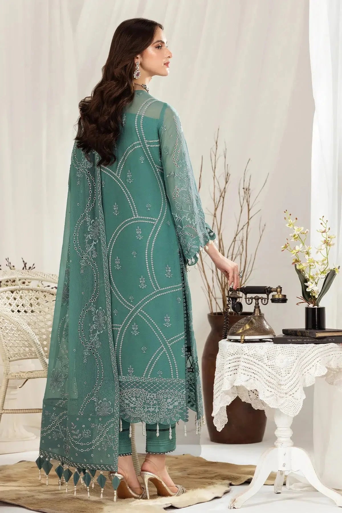 Alizeh | Formals Collection | Meshki by Alizeh - Designer Dress - Type: Formal - Available at Sana Yasir - 100% Original