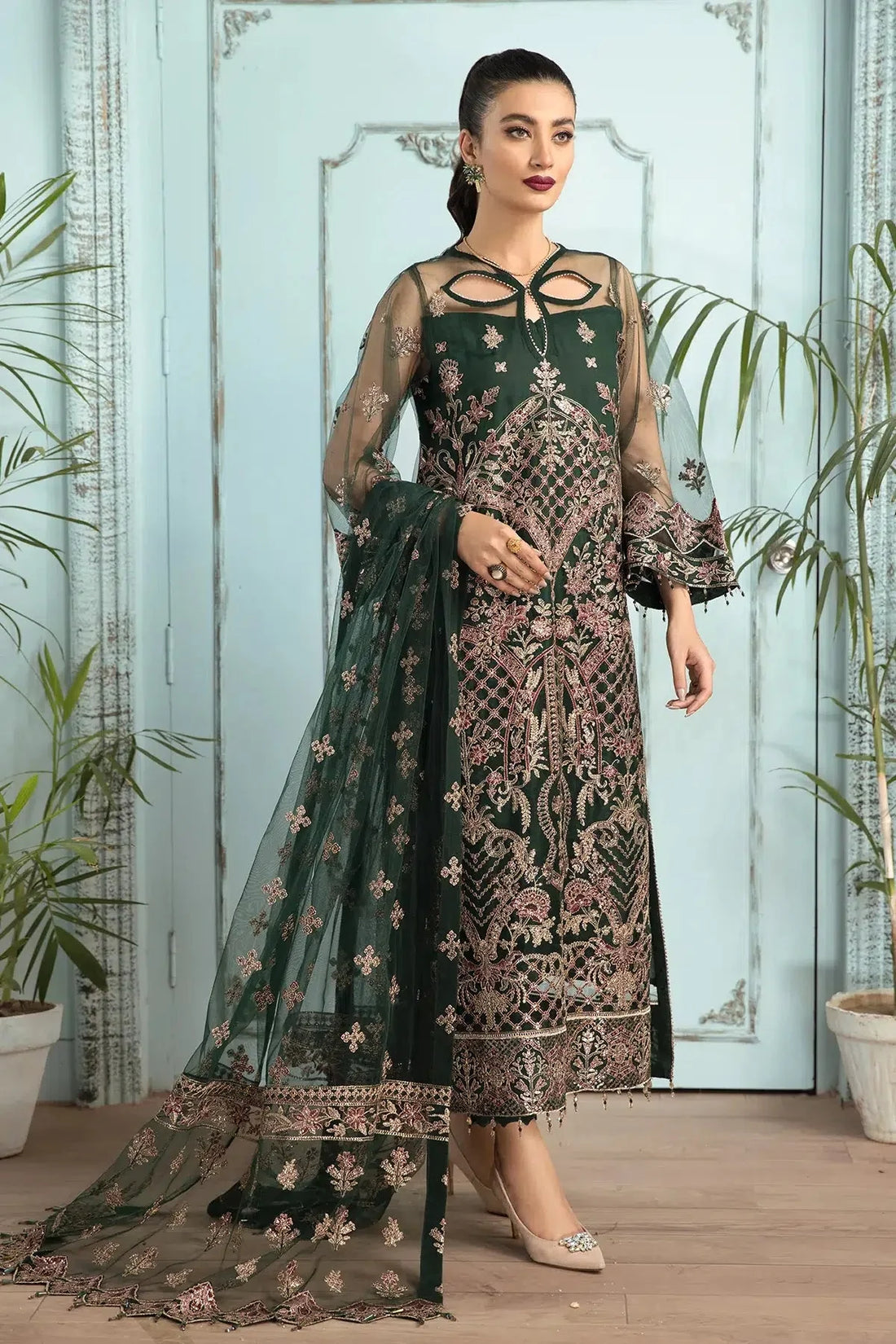 Alizeh | Formals Collection | Raqs by Alizeh - Designer Dress - Type: Formal - Available at Sana Yasir - 100% Original