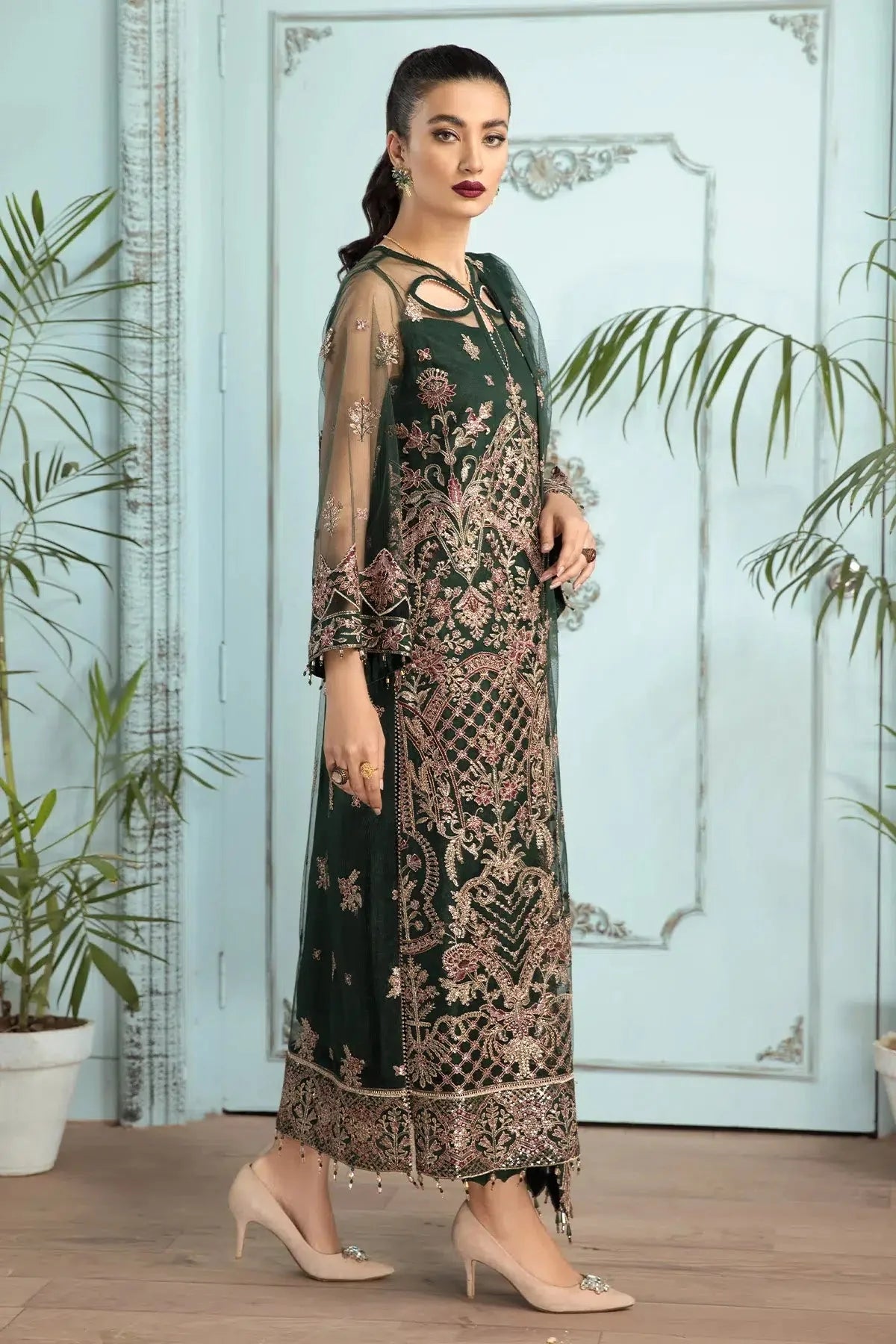 Alizeh | Formals Collection | Raqs by Alizeh - Designer Dress - Type: Formal - Available at Sana Yasir - 100% Original