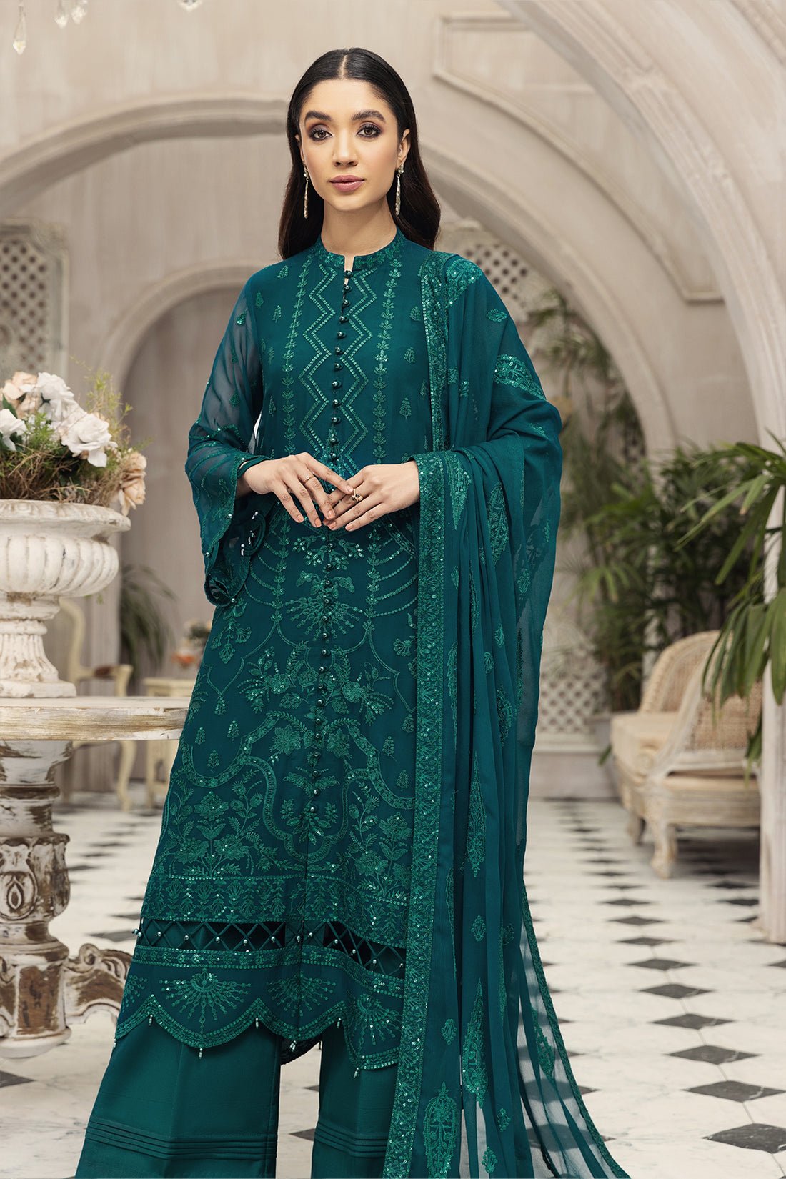 Alizeh | Formals Collection | Tabeer by Alizeh - Designer Dress - Type: Formal - Available at Sana Yasir - 100% Original