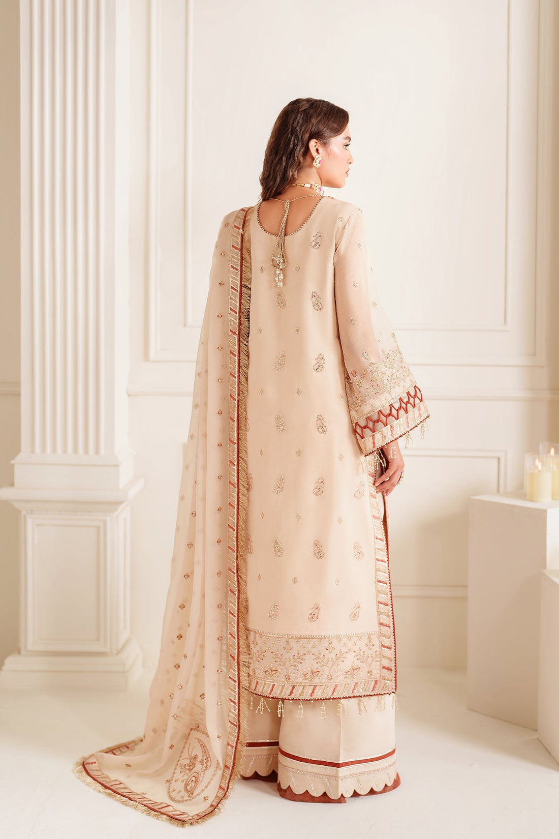 Alizeh | Dua Formals 24 | AF-DUA-3028-Emel by Alizeh - Designer Dress - Type: Ladies Clothes - Available at Sana Yasir - 100% Original