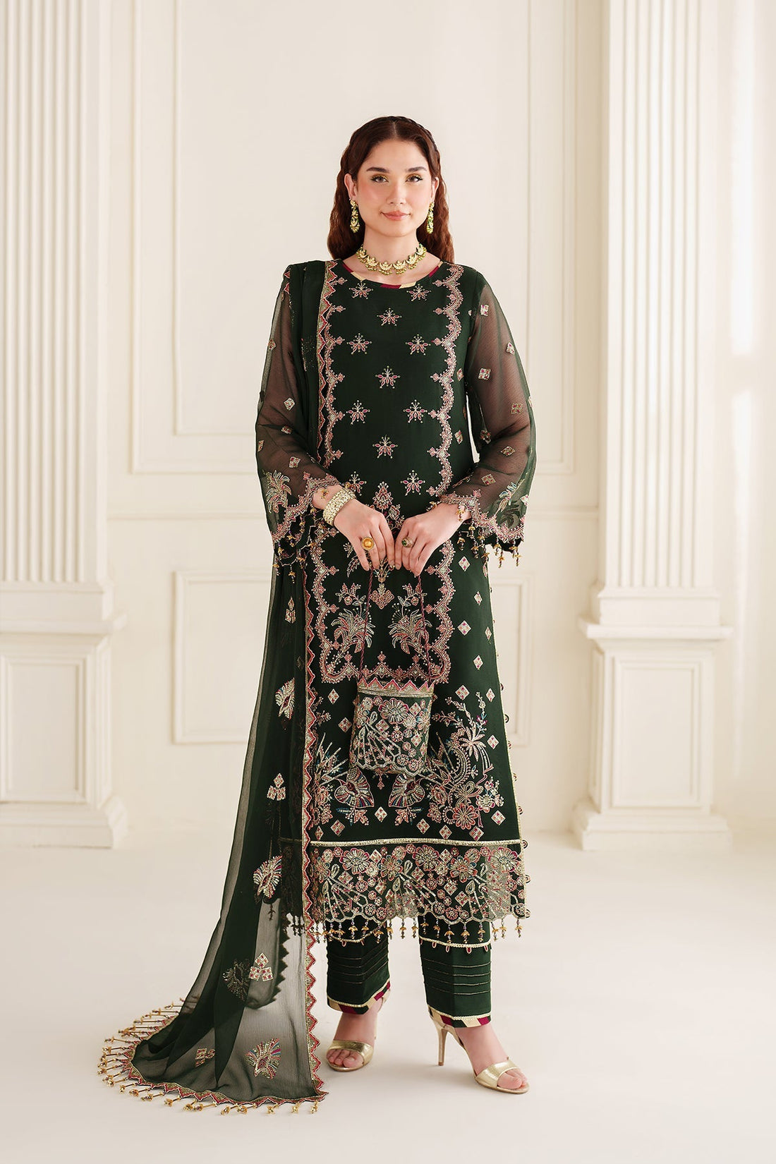 Alizeh | Dua Formals 24 | AF-DUA-3029-Hoor by Alizeh - Designer Dress - Type: Ladies Clothes - Available at Sana Yasir - 100% Original